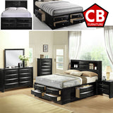 WATSON Black Storage Bedroom