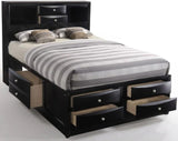 WATSON Black 56" Height Storage Platform Bed