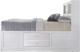 WATSON White 56" Height Storage Platform Bed