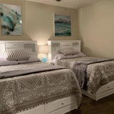 WATSON White 56" Height Storage Platform Bed