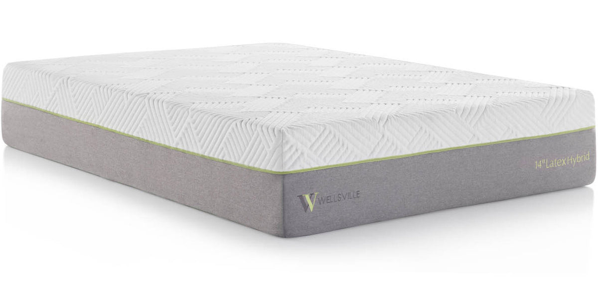 Wellsville 14 Inch Latex Hybrid Mattress