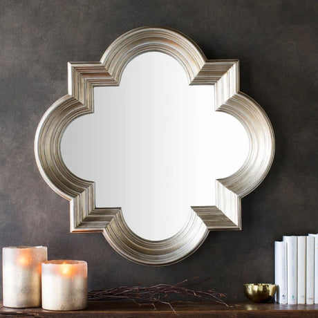 WEBSTER Champagne  34" Wide Wall Mirror