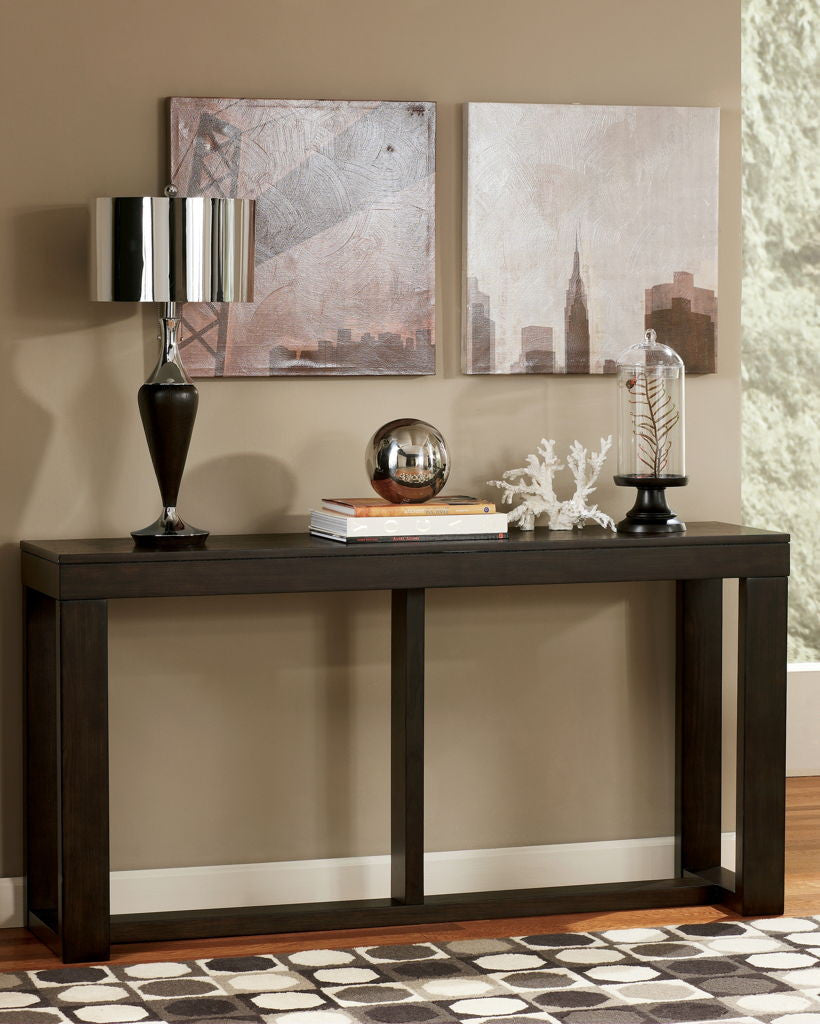 WESTINE Dark Brown Sofa Table