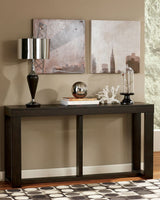 WESTINE Dark Brown Sofa Table