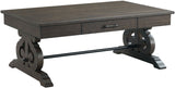 WESTIN Walnut 3 Piece Storage Table Set