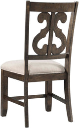 WESTIN Walnut 7 Piece Dining Set