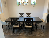 WESTIN Walnut 7 Piece Dining Set