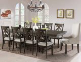 WESTIN Walnut 11 Piece Dining Set