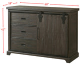 WESTIN Walnut 60" Wide Server