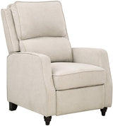 WIOTT Beige 30" Wide Push-Back Recliner
