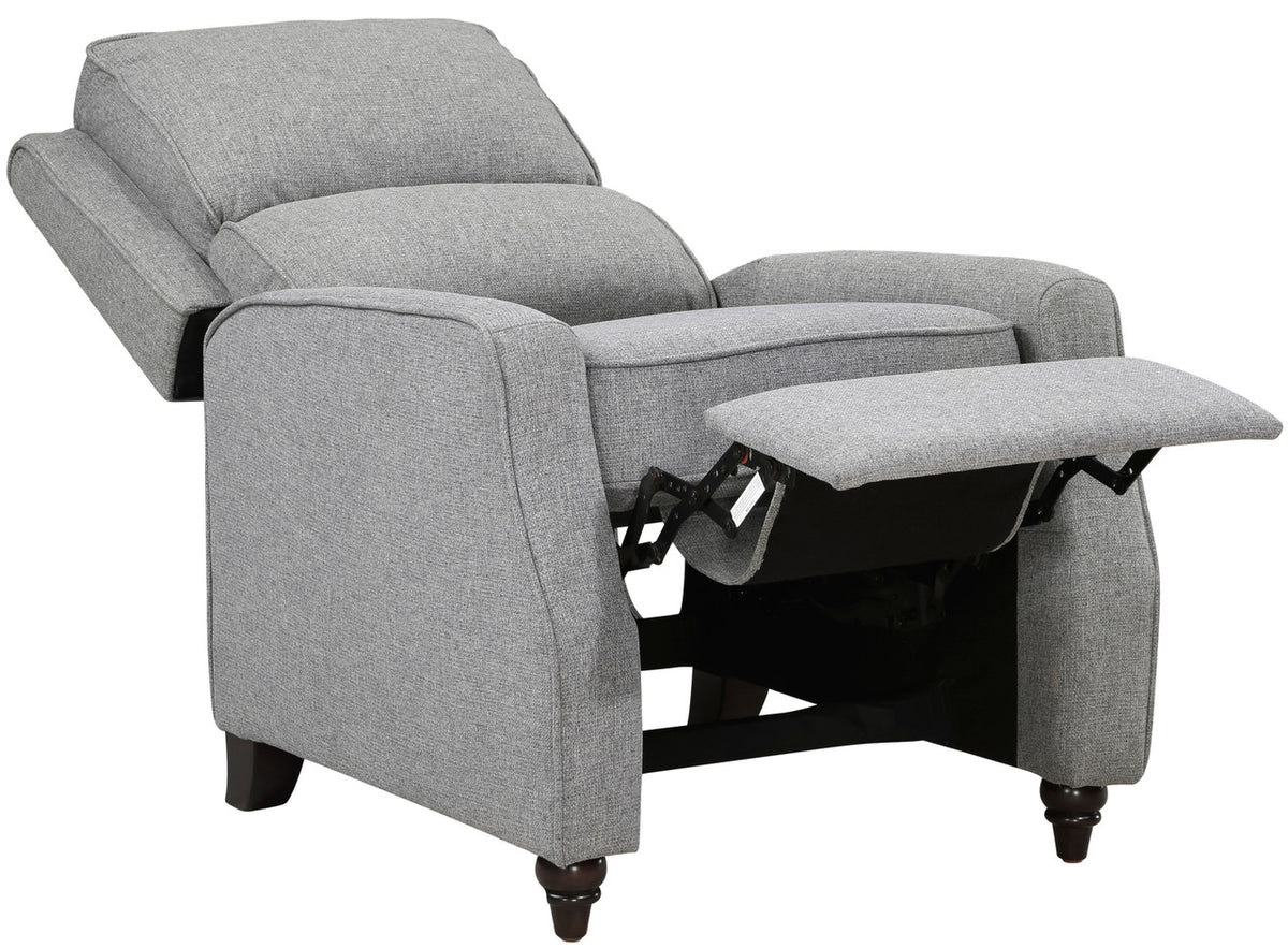 WIOTT Gray 30" Wide Push-Back Recliner