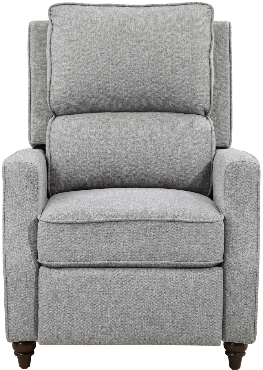 WIOTT Gray 30" Wide Push-Back Recliner
