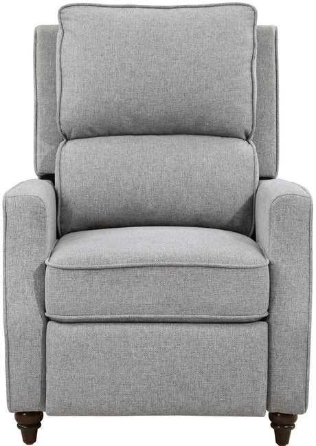 WIOTT Gray 30" Wide Push-Back Recliner