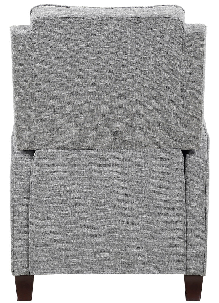 WIOTT Gray 30" Wide Push-Back Recliner