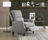 WIOTT Gray 30" Wide Push-Back Recliner