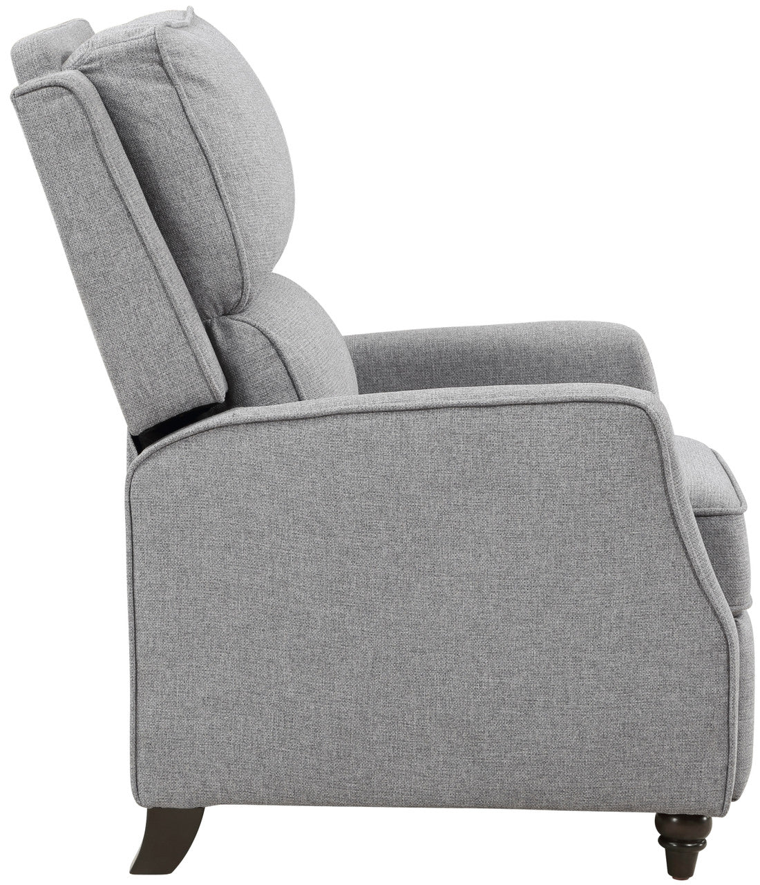 WIOTT Gray 30" Wide Push-Back Recliner
