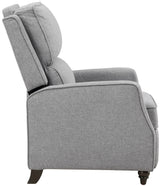 WIOTT Gray 30" Wide Push-Back Recliner