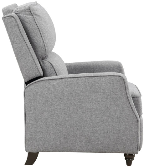 WIOTT Gray 30" Wide Push-Back Recliner