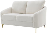 WISPERA White Sofa & Loveseat