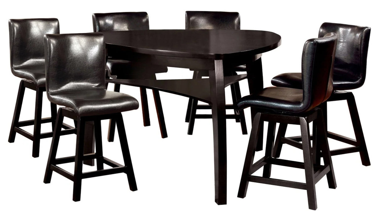 WORTHINGTON 7 Piece Bar Height Set