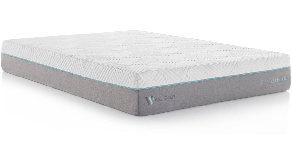 Wellsville 11 Inch Gel Hybrid Mattress