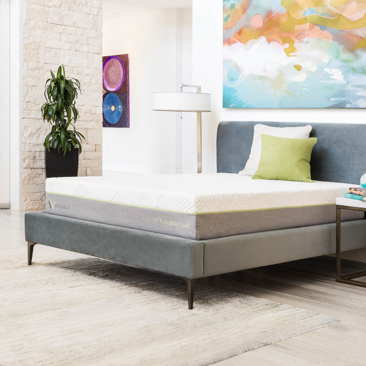 Wellsville 11 Inch Latex Hybrid Mattress