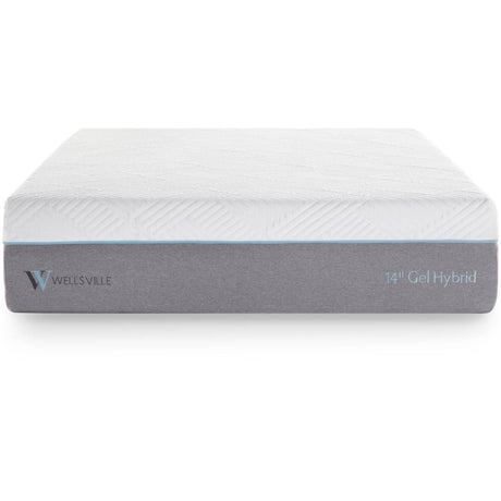 Wellsville 14 Inch Gel Hybrid Mattress