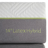 Wellsville 14 Inch Latex Hybrid Mattress