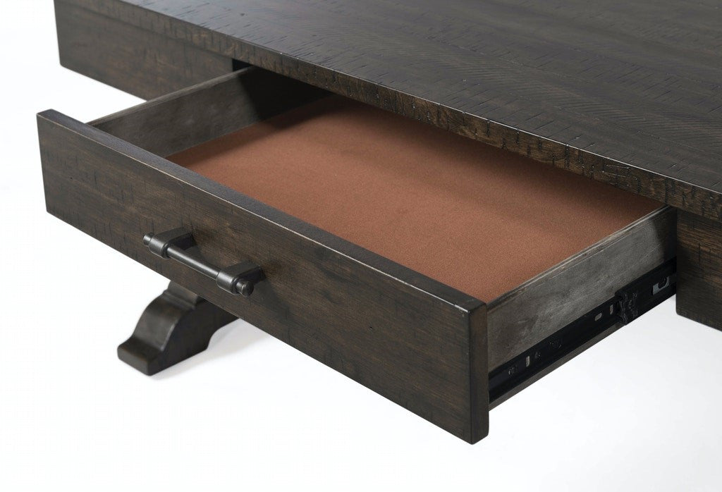 WESTIN Walnut 3 Piece Storage Table Set