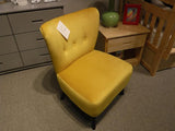 WILMA Yellow Accent Chair