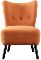 WILMA Orange Accent Chair