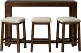 WYATT 4 Piece Dining Set with USB Connection