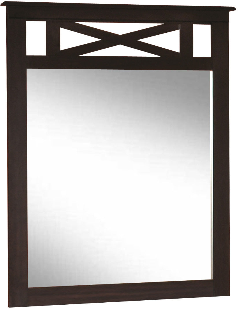 Xerces Merlot Dresser & Mirror