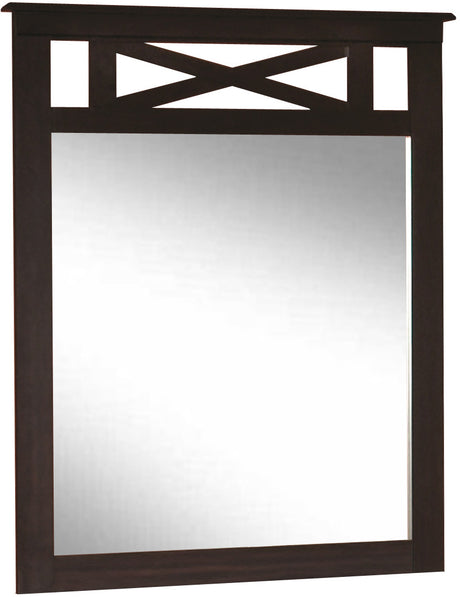 Xerces Merlot Dresser & Mirror
