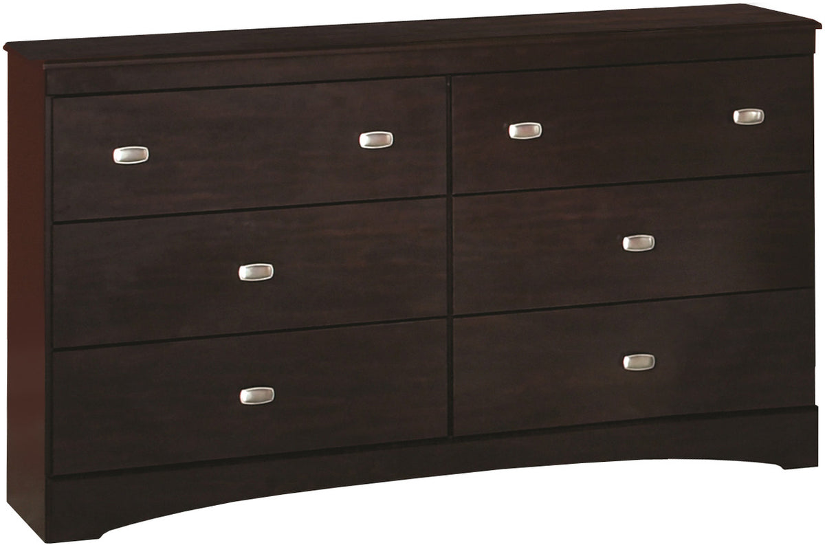 Xerces Merlot Dresser & Mirror