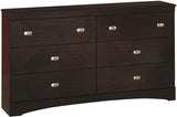 Xerces Merlot Dresser & Mirror