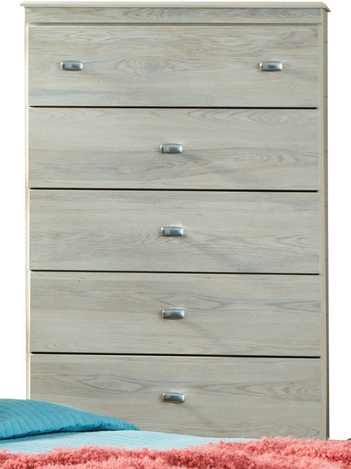 XERCES Cream 30" Wide 5 Drawer Chest