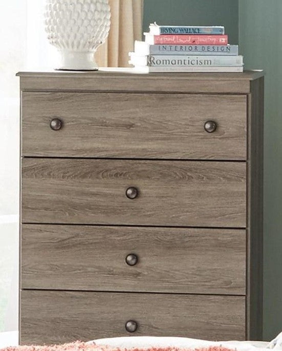 XERCES Aged Brown 30" Wide 5 Drawer Chest