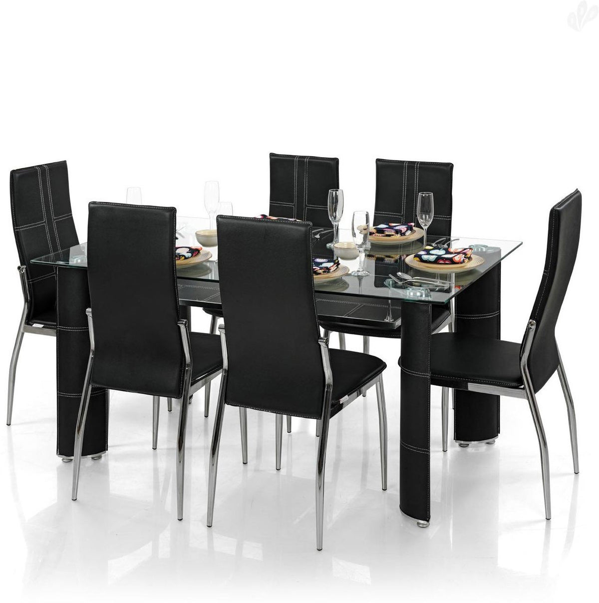 YESENI 7 Piece Dining Set