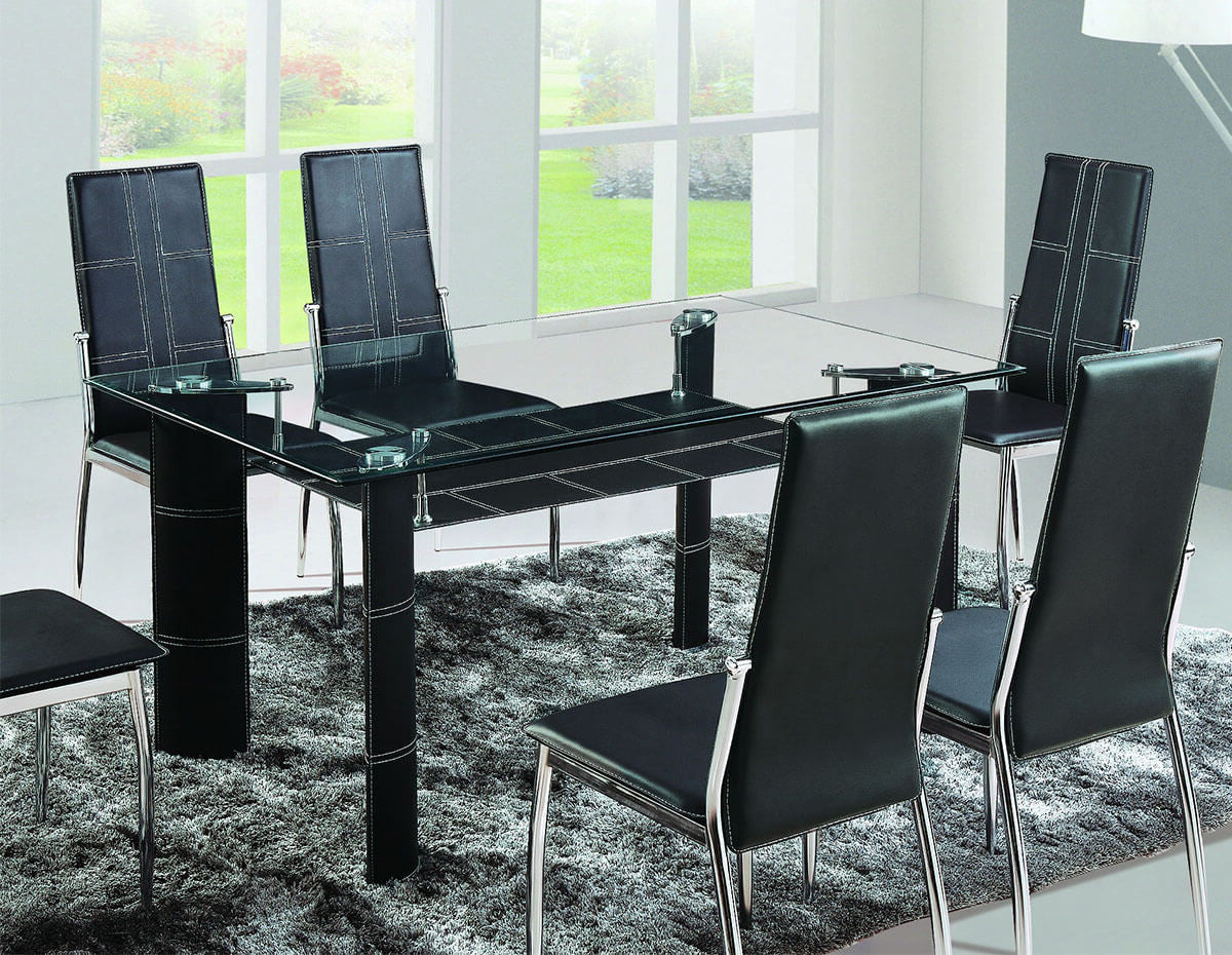 YESENI 7 Piece Dining Set