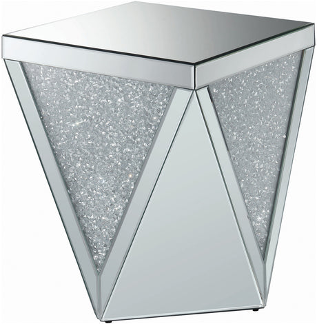 YEZENIA Mirrored 3 Piece Table Set