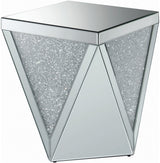YEZENIA Mirrored 39" Wide End Table