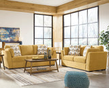 YORKSHIRE Sunflower Yellow Sofa & Loveseat