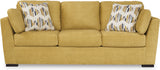 YORKSHIRE Sunflower Yellow Sofa & Loveseat