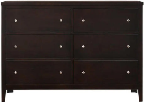 ZADE Brown 61" Wide Dresser