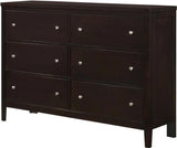 ZADE Brown 61" Wide Dresser