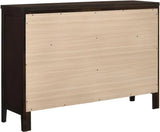 ZADE Brown 61" Wide Dresser