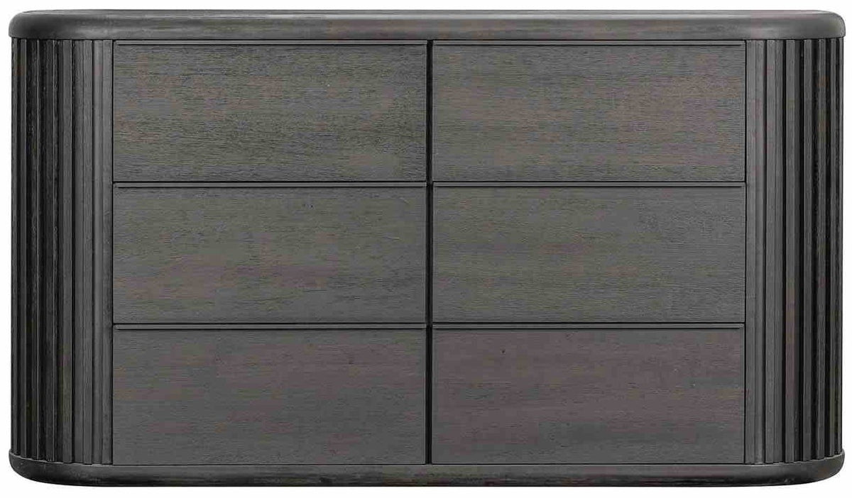 ZANDER Black 68" x 37" Height Dresser