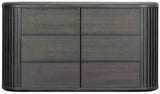 ZANDER Black 68" x 37" Height Dresser