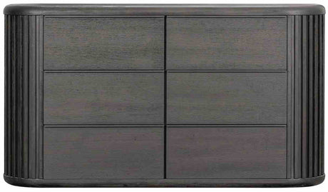 ZANDER Black 68" x 37" Height Dresser